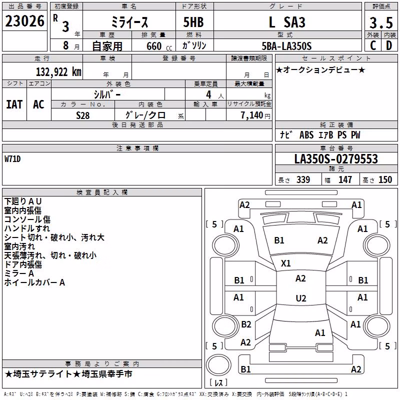DAIHATSU MIRA E:S