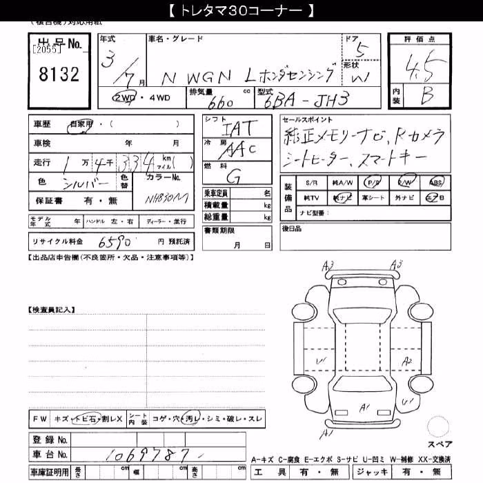 HONDA N-WGN