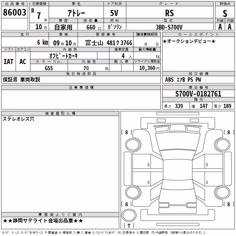 DAIHATSU ATRAI