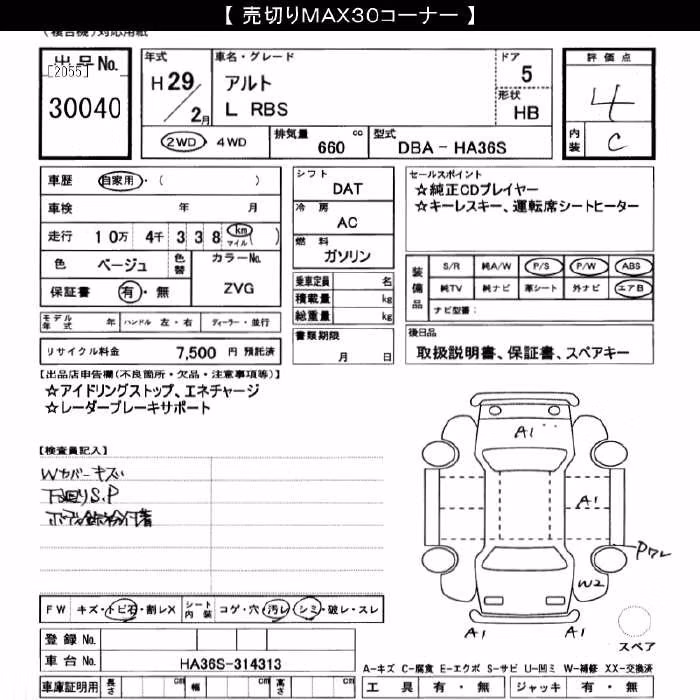SUZUKI ALTO