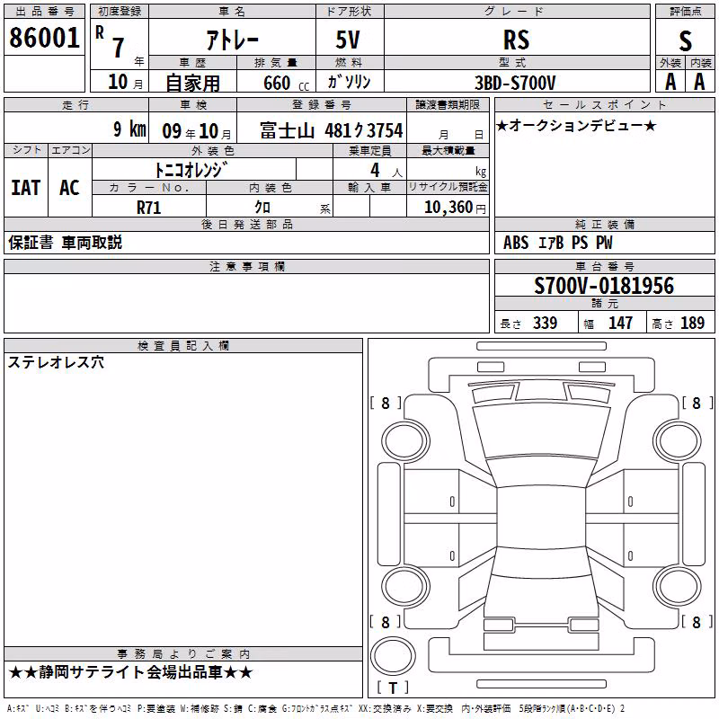 DAIHATSU ATRAI