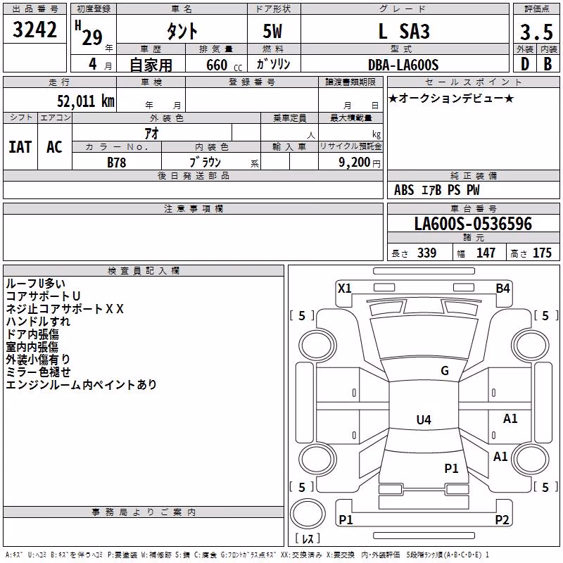 DAIHATSU TANTO