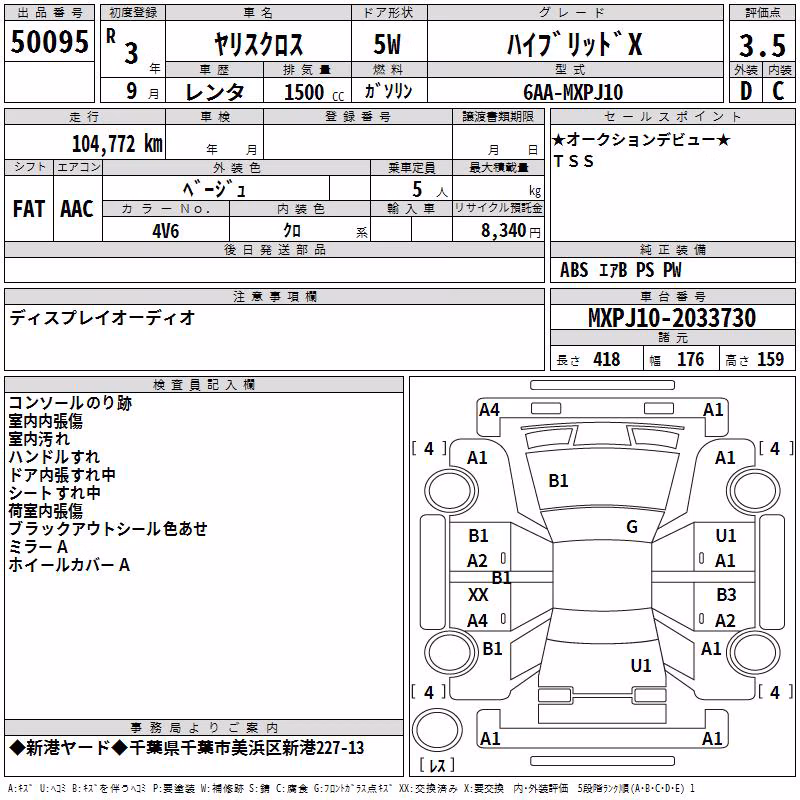 TOYOTA YARIS CROSS