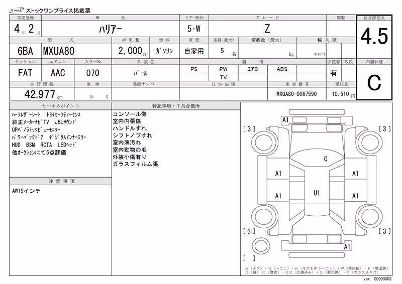 TOYOTA HARRIER