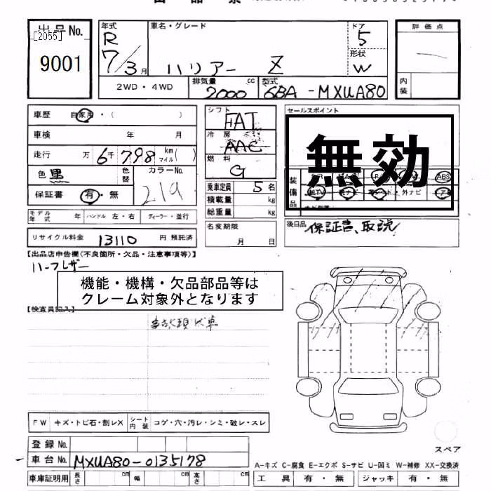TOYOTA HARRIER