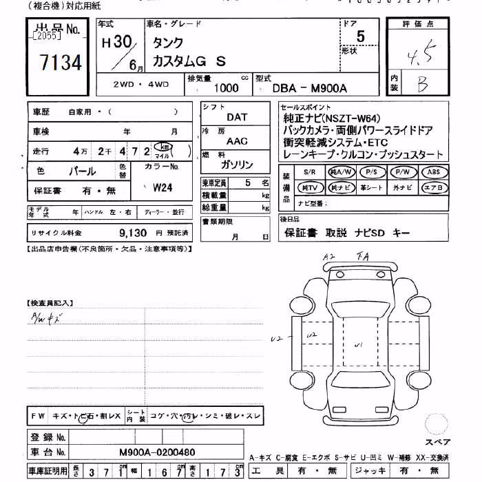 TOYOTA TANK
