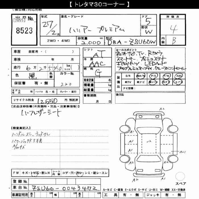 TOYOTA HARRIER