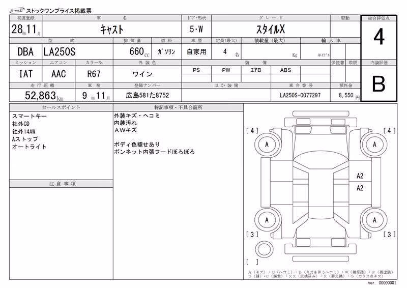 DAIHATSU CAST