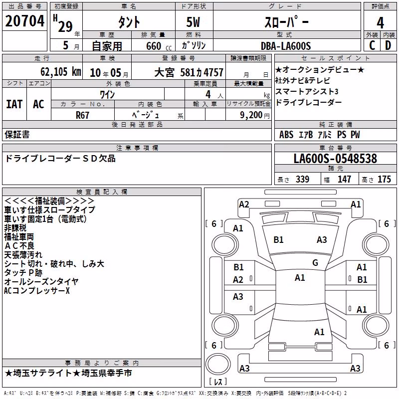 DAIHATSU TANTO