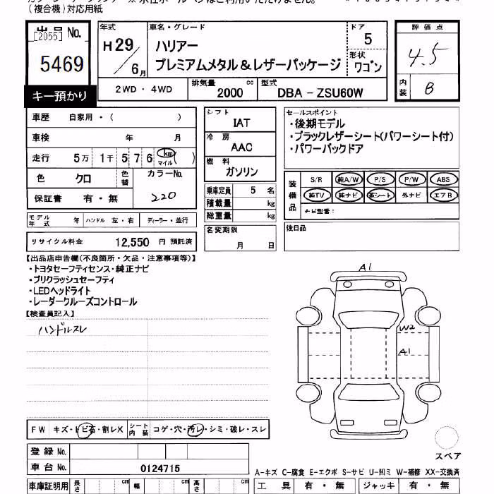 TOYOTA HARRIER