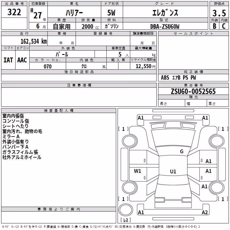 TOYOTA HARRIER