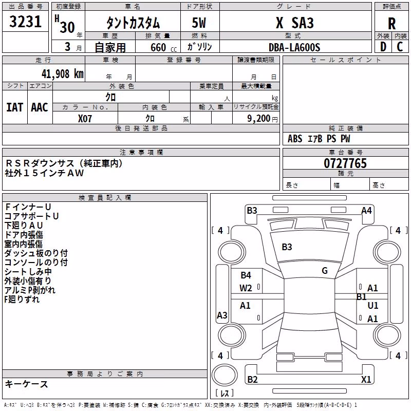 DAIHATSU TANTO