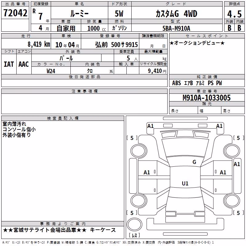 TOYOTA ROOMY