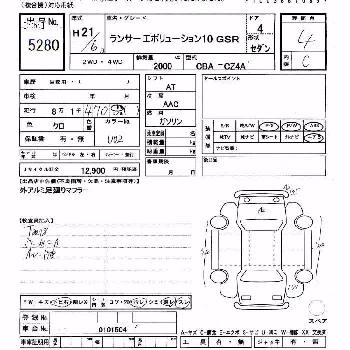 MITSUBISHI LANCER EVOLUTION