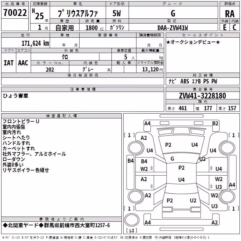 TOYOTA PRIUS ALPHA