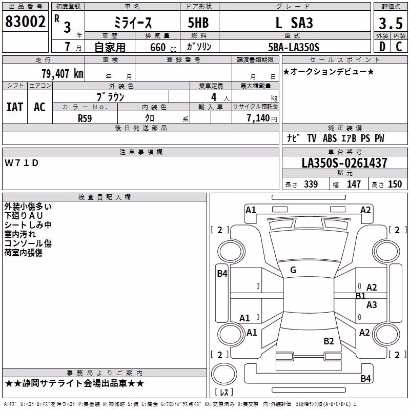 DAIHATSU MIRA E:S