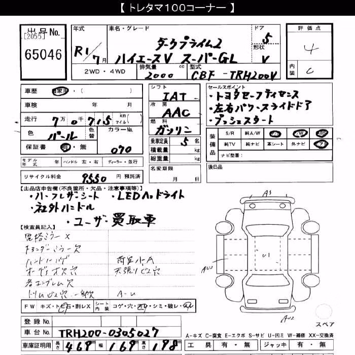 TOYOTA REGIUS ACE