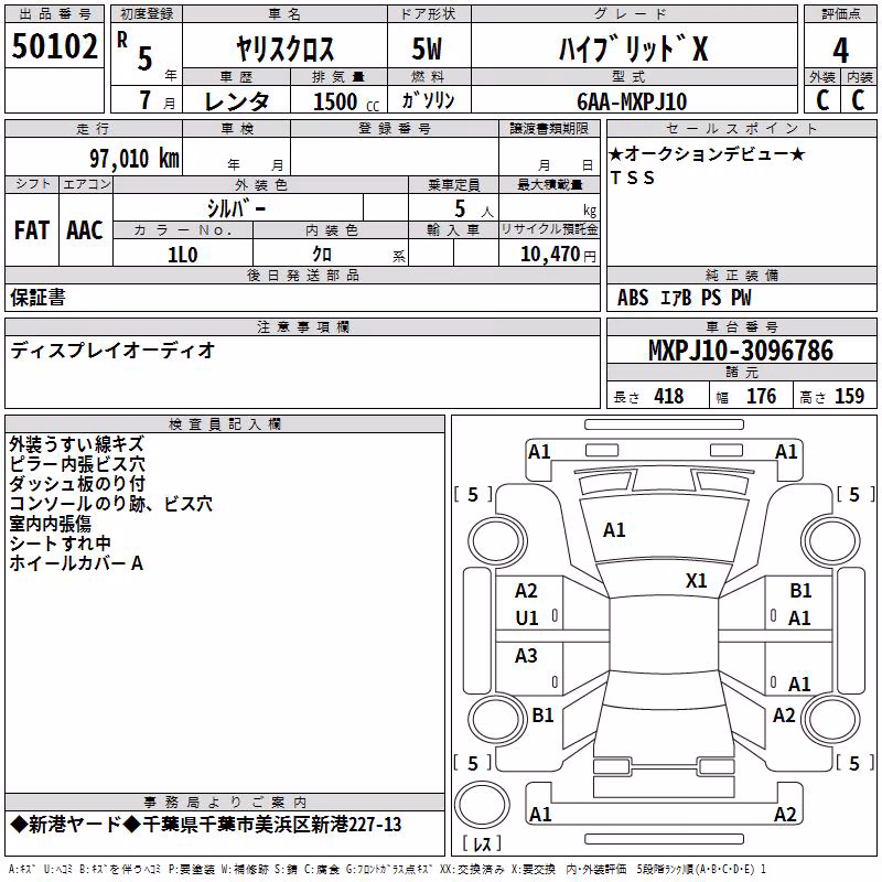 TOYOTA YARIS CROSS