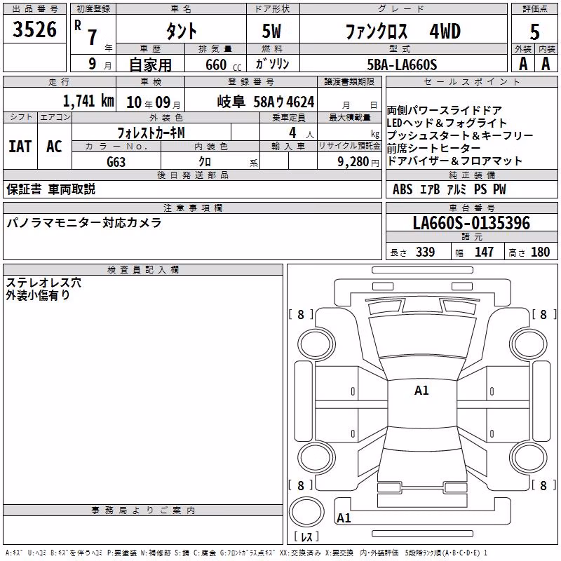 DAIHATSU TANTO