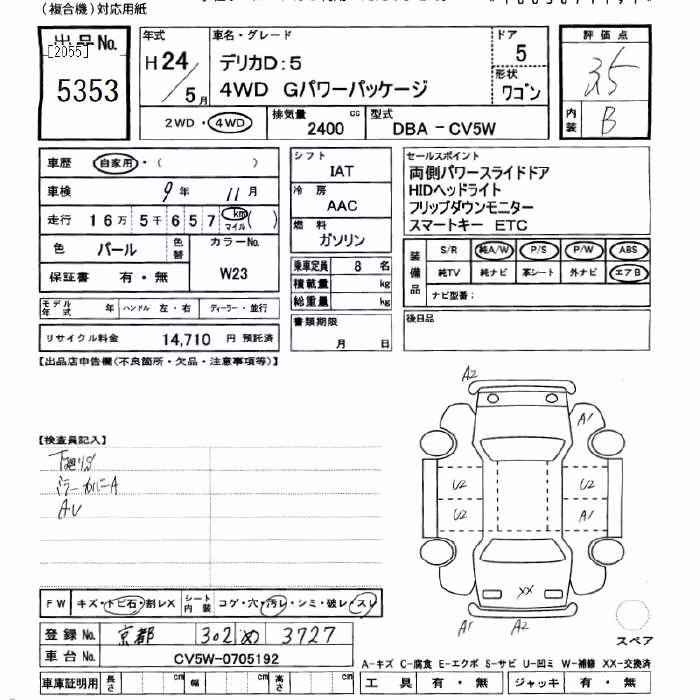 MITSUBISHI DELICA D:5