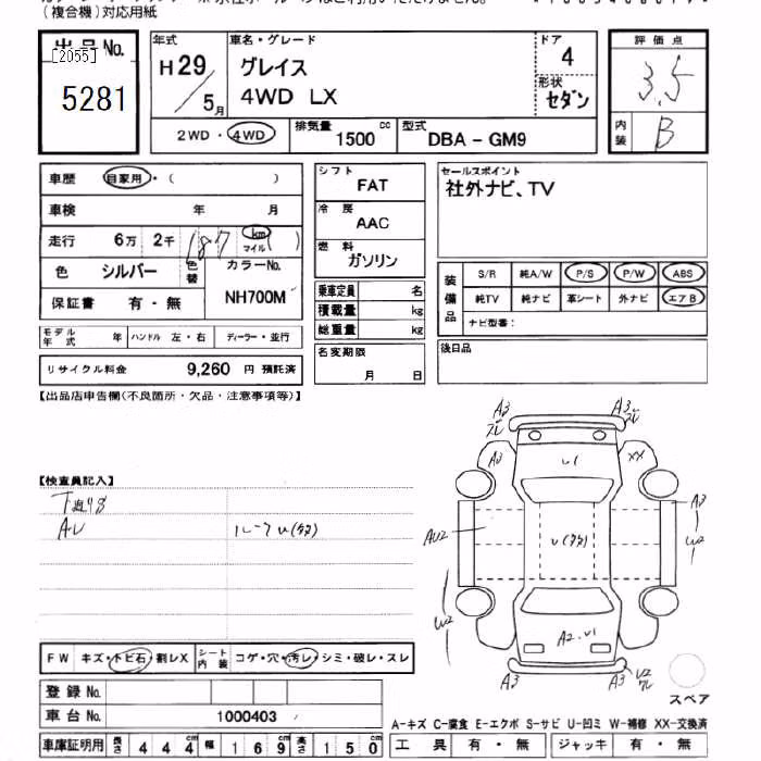 HONDA GRACE