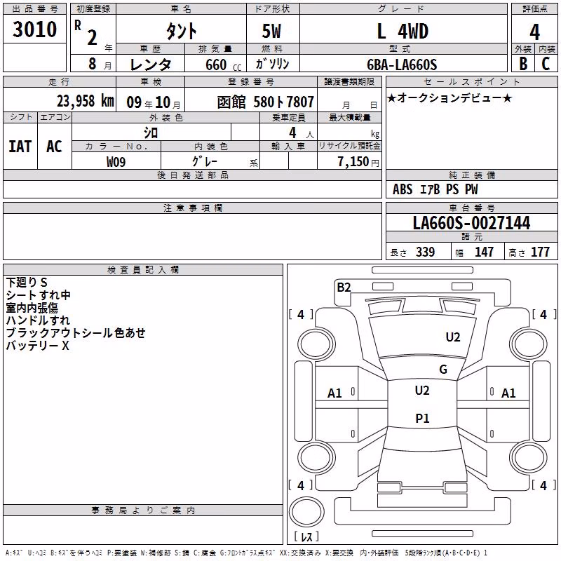 DAIHATSU TANTO