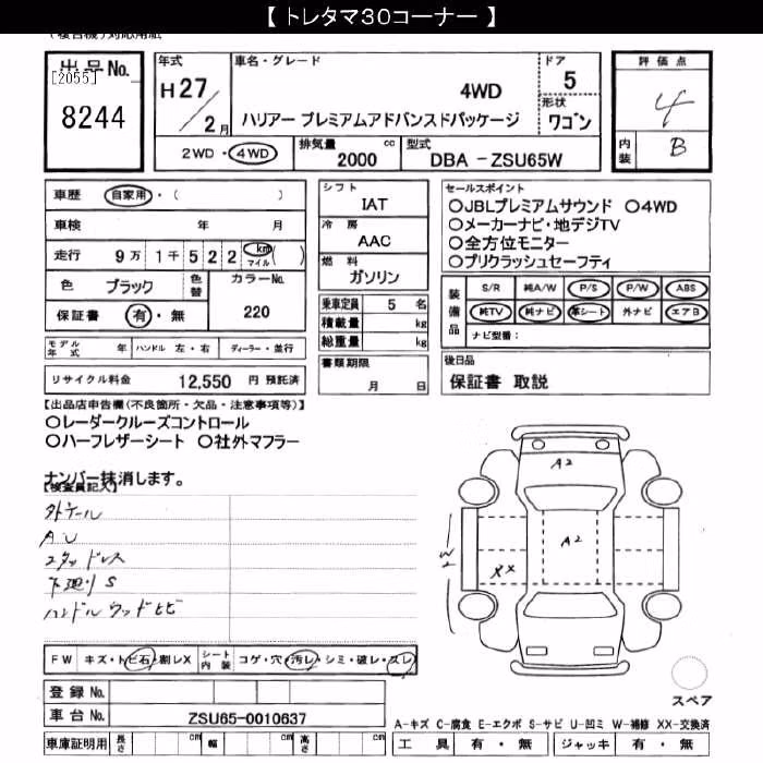 TOYOTA HARRIER