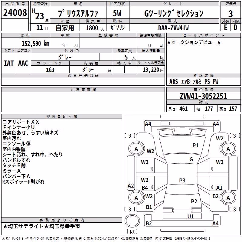 TOYOTA PRIUS ALPHA
