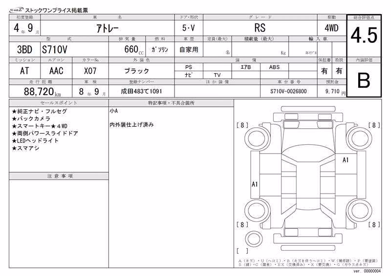 DAIHATSU ATRAI