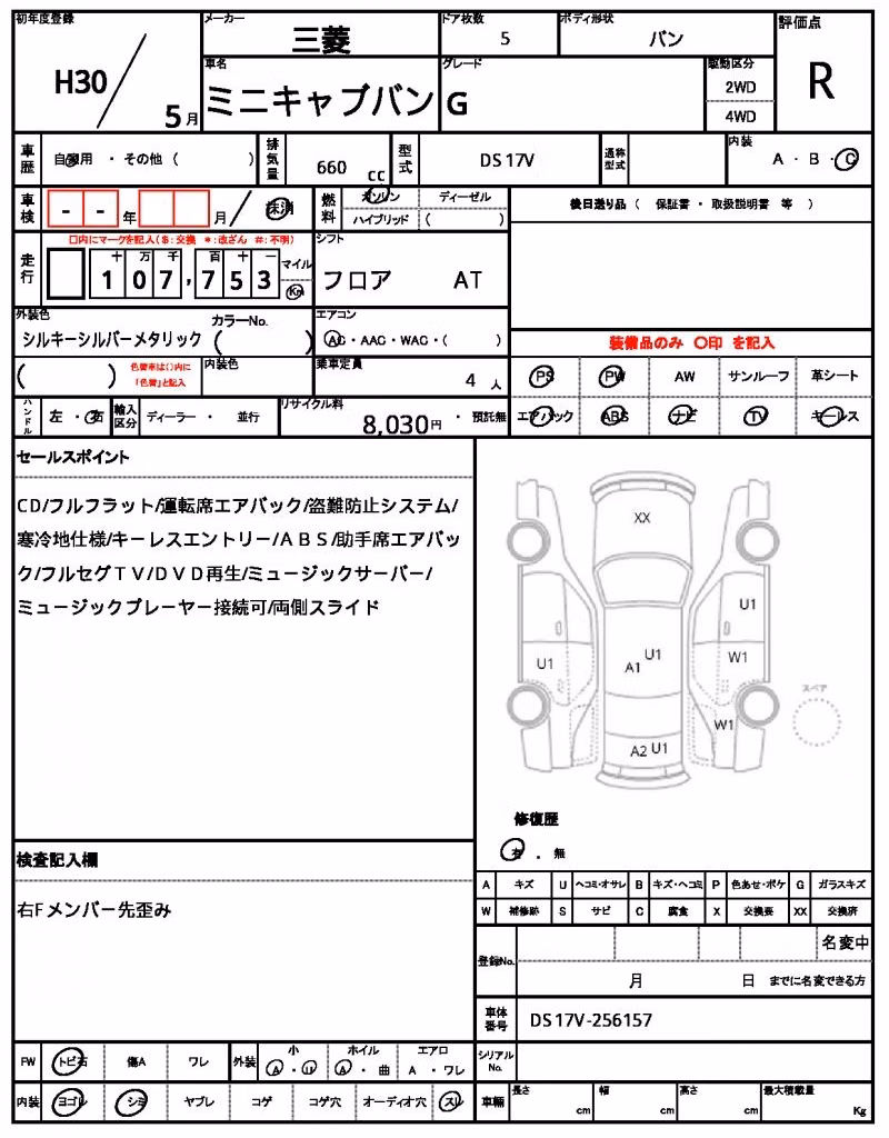 MITSUBISHI MINICAB
