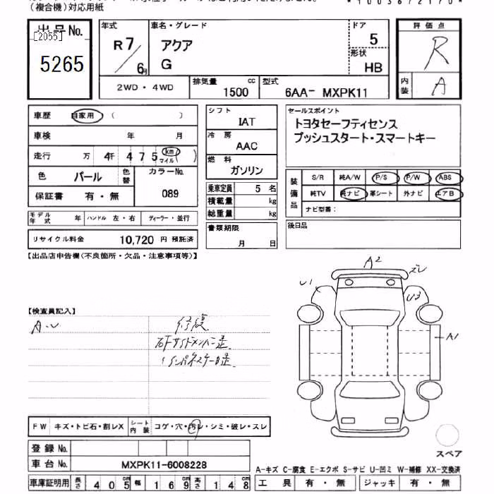 TOYOTA AQUA