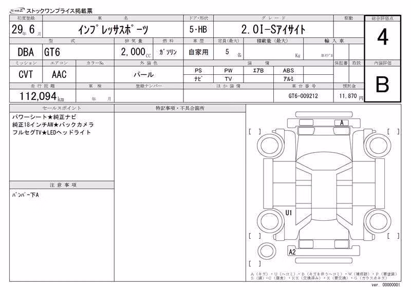 SUBARU IMPREZA