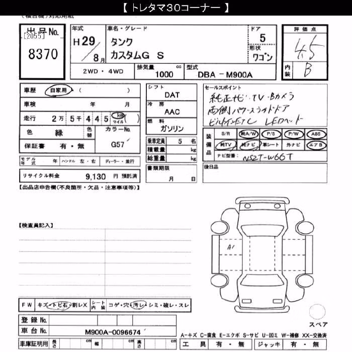 TOYOTA TANK
