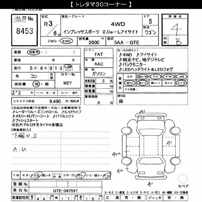 SUBARU XV