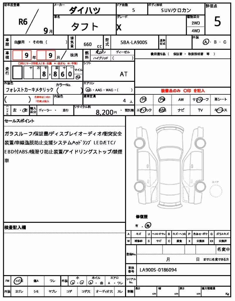 DAIHATSU TAFT