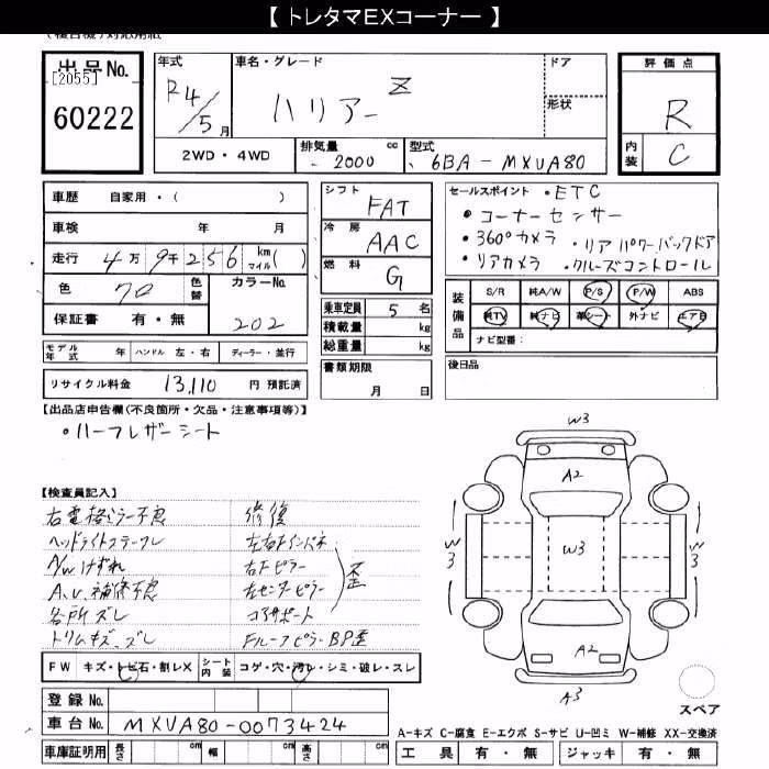 TOYOTA HARRIER