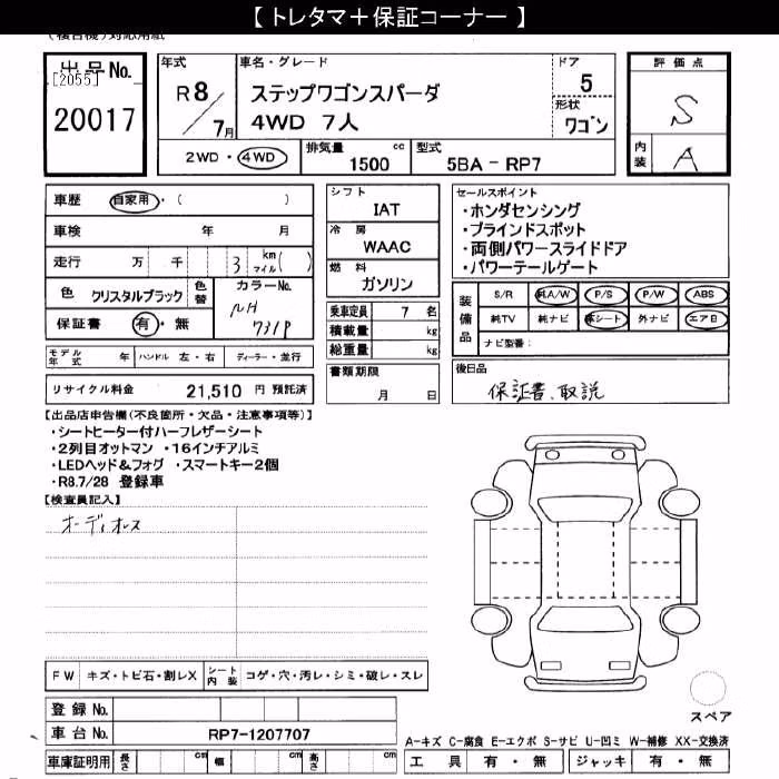 HONDA STEPWGN