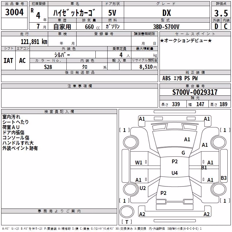 DAIHATSU ATRAI