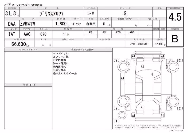 TOYOTA PRIUS ALPHA