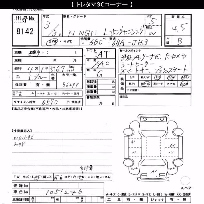 HONDA N-WGN