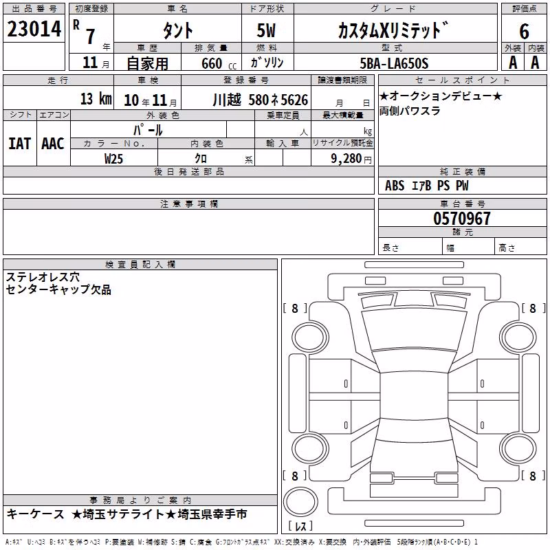 DAIHATSU TANTO