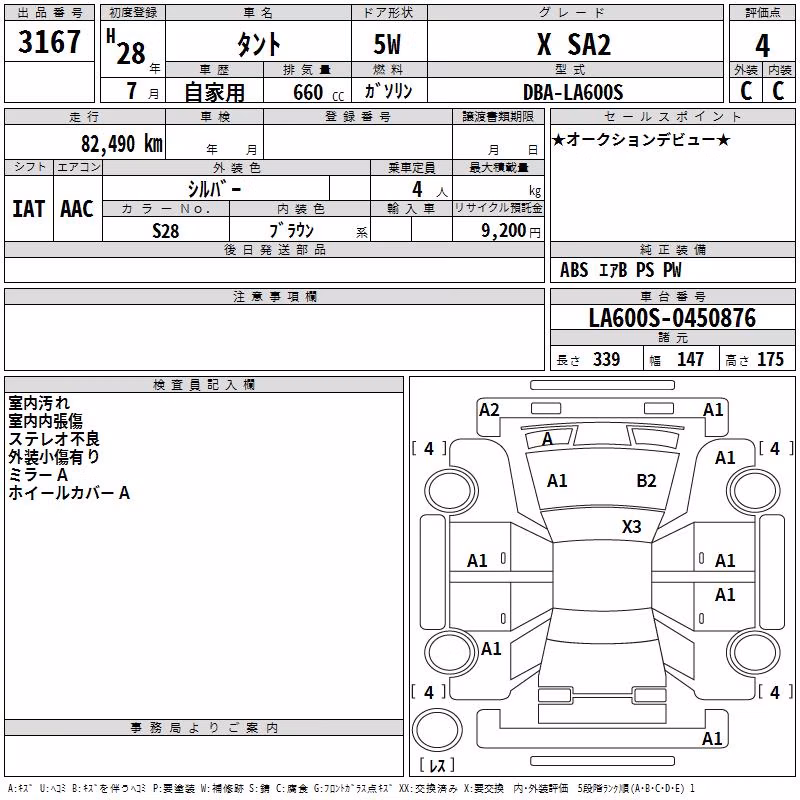 DAIHATSU TANTO