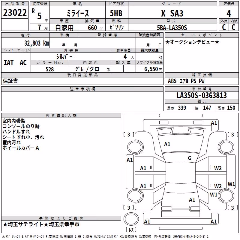 DAIHATSU MIRA E:S