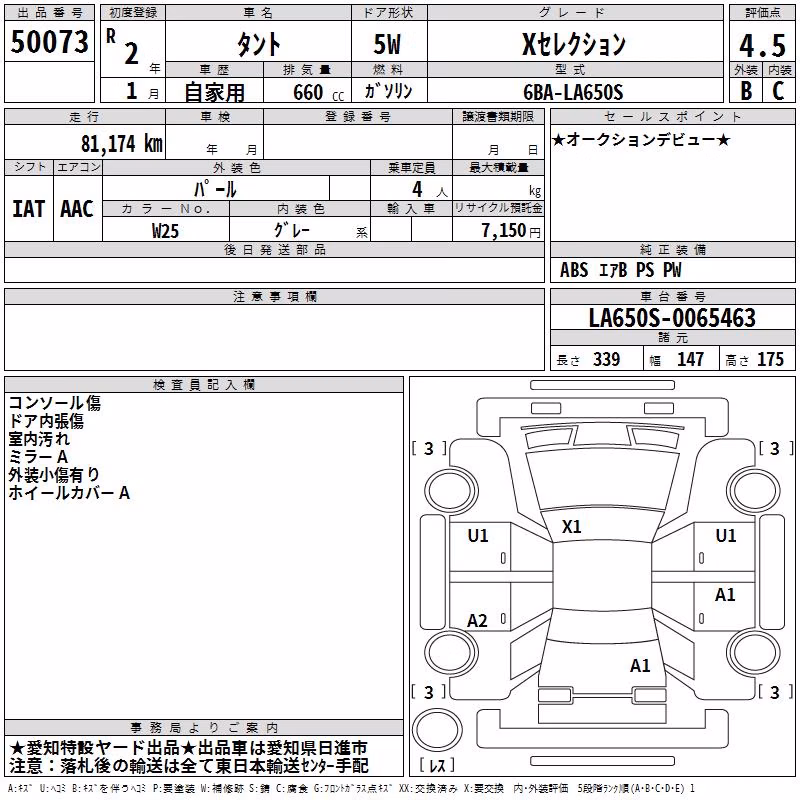 DAIHATSU TANTO