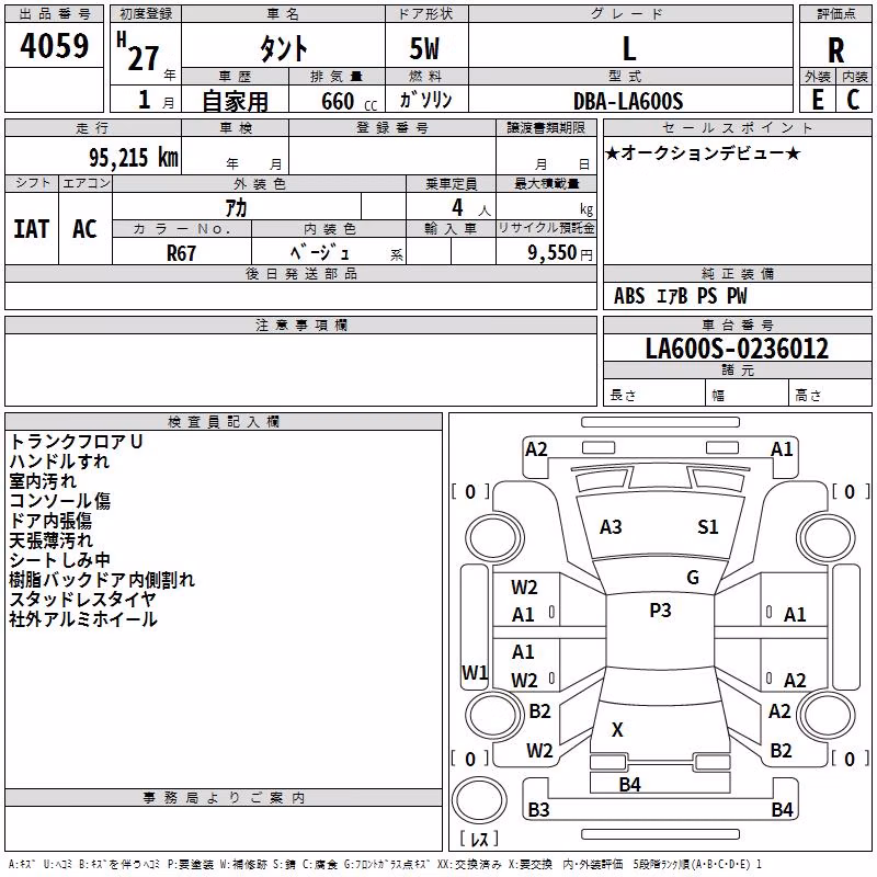 DAIHATSU TANTO
