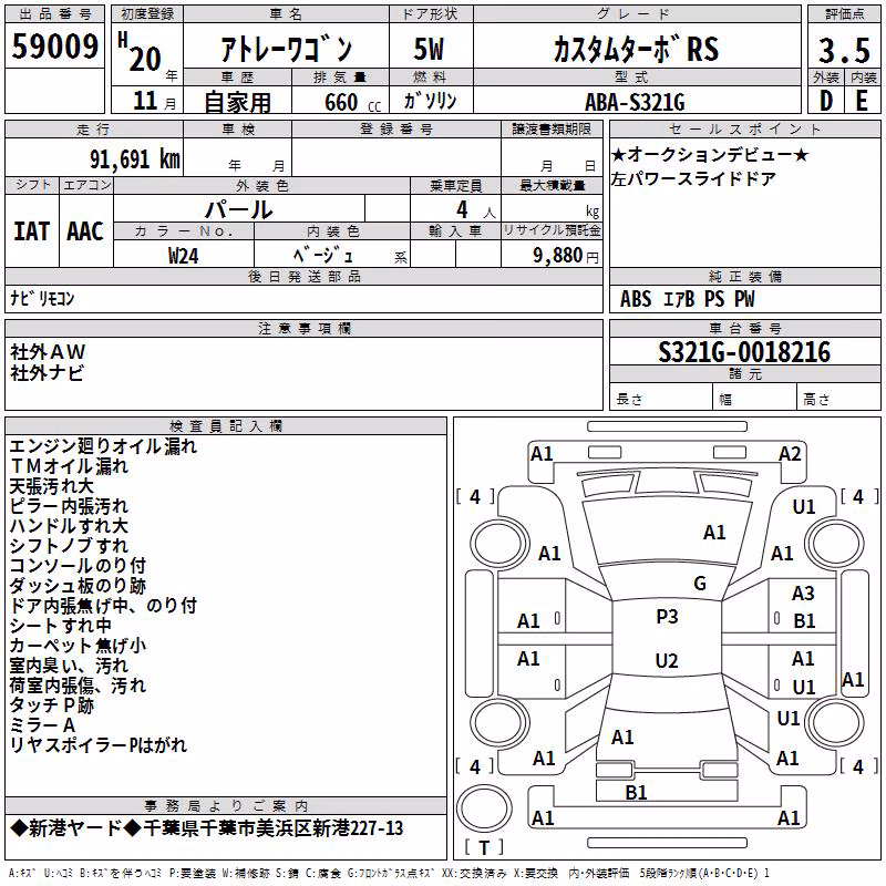 DAIHATSU ATRAI