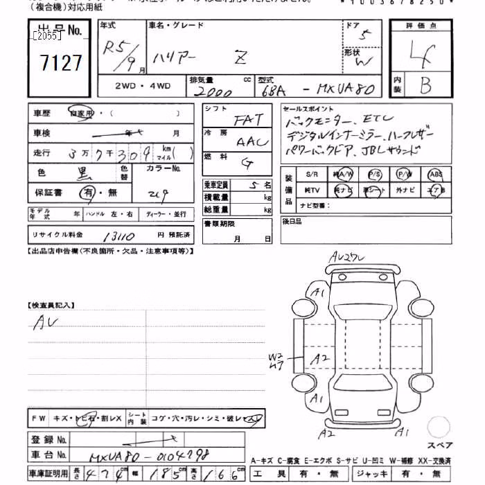 TOYOTA HARRIER