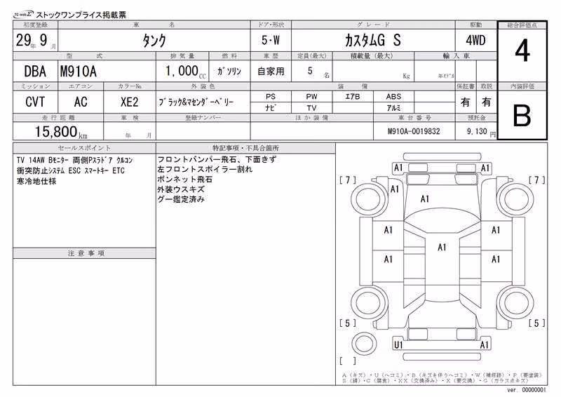 TOYOTA TANK