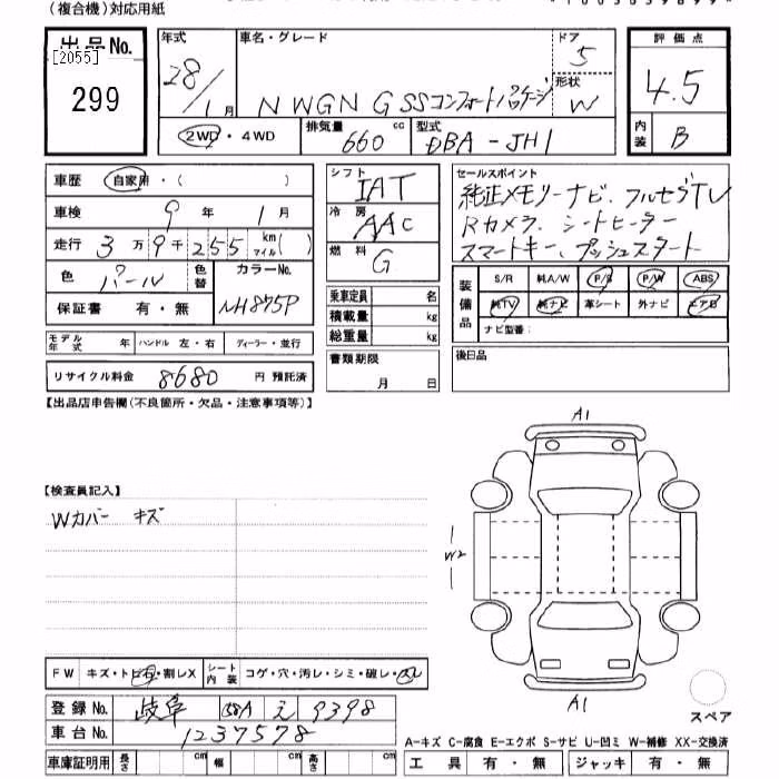 HONDA N-WGN