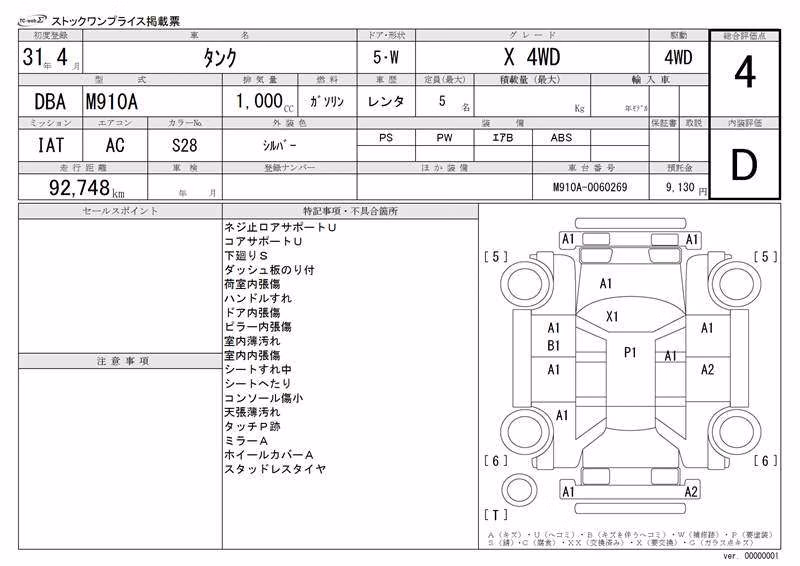 TOYOTA TANK